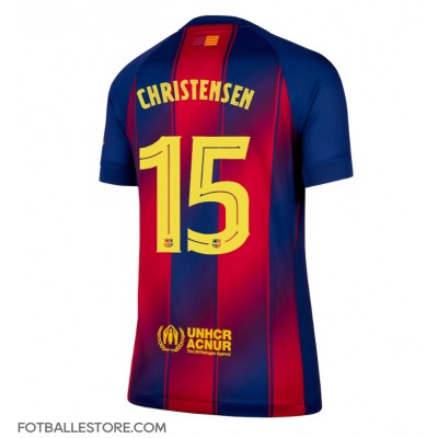 Barcelona Andreas Christensen #15 Hjemmedrakt Dame 2025-26 Kortermet Barcelona Andreas Christensen #15 Hjemmedrakt Dame 2025-26 Kortermet